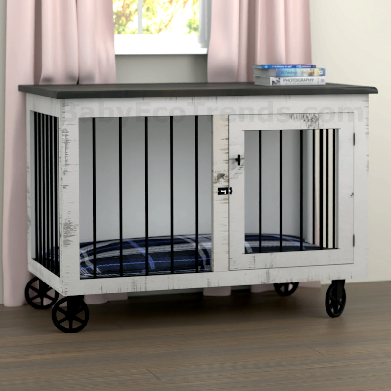 Milo Small Credenza Dog Crate